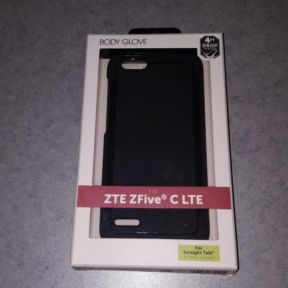 COPY - Body Glove Black Phone Case ZTE ZFive C LTE